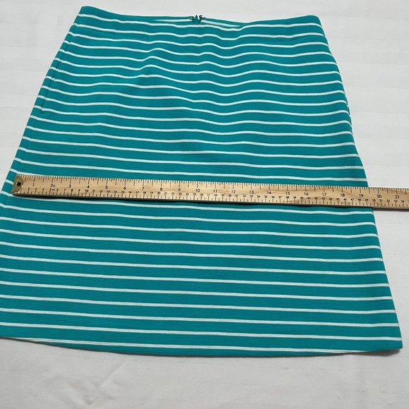 Talbots Petites striped Summer skirt with pockets Size 4P - Picture 6 of 8